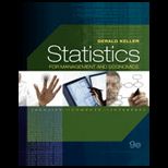 Statistics for Management and Economics   Student Solution Manual