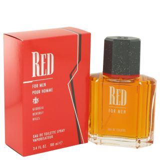 Red for Men by Giorgio Beverly Hills EDT Spray 3.4 oz