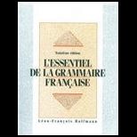 LEssentiel de La Grammaire Francaise