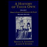 History of Their Own  Women in Europe from Prehistory to the Present, Volume I