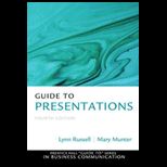 Guide to Presentations