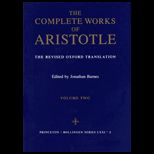 Complete Works of Aristotle  The Revised Oxford Translation