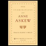 Examinations of Anne Askew