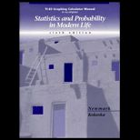 Statistics and Problems in Modern Life (Laboratory Manual)
