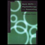 Basic Skills in Psychotherapy and Counseling