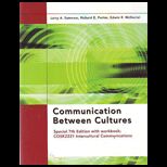 Communication Between Cultures With Workbook (Custom)