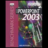 Microsoft Powerpoint  2003 Specialist   With CD