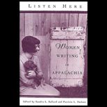 Listen Here  Women Writing in Appalachia