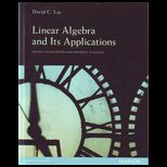 Linear Algebra and Its Applications (U. Buffalo Custom)