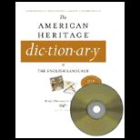 American Heritage Dictionary of the English Language   With CD