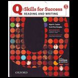 Q  Skills for Success  Reading and Writing  Text