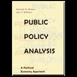 Public Policy Analysis  A Political Economy Approach