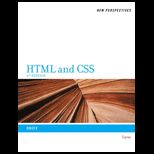 HTML and CSS, Brief