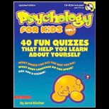 Psychology for Kids Volume 1   With CD