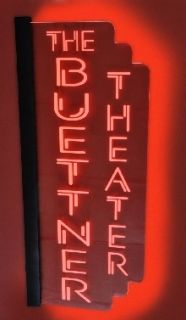NEW LED Theater Sign   Vertical