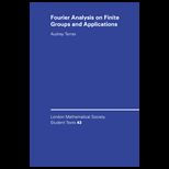 Fourier Analysis on Finite Groups and Application