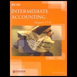 Intermediate Accounting Volume 3 (Custom)