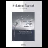 Fundamentals of Corporate Finance Solution Manual