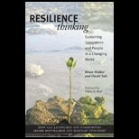 Resilience Thinking  Sustaining Ecosystems and People in a Changing World