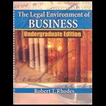 Legal Environ. of Business  Undergraduate Edition