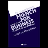 Nouveau French for Business Guide Pedagogique