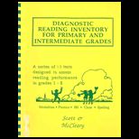 Diagnostic Reading Inventory for Primary and Intermediate Grades