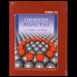 Chemistry Atoms First Text Only (Custom)