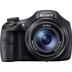 Sony DSC HX300/B Black 20.4MP Digital Camera with 50x Opt. Zoom, Optical SteadyS