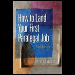 How to Land Your First Paralegal Job
