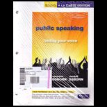 Public Speaking (Looseleaf)
