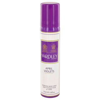 April Violets for Women by Yardley London Body Spray 2.6 oz