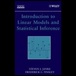 Introduction To Linear Models And Statistical Inference