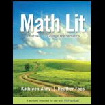 Math Literature (Looseleaf)   With Access