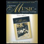 History of Music in Western Culture  Volume 2   6 CDs