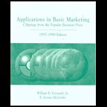 Basic Marketing  Text and Applications 1997 1998