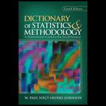 Dictionary of Statistics and Methodology