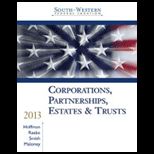 South Western Federal Taxation Corp 2013   Practice Set