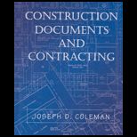 Construction Documents and Contracting