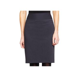 LIZ CLAIBORNE Essential Skirt   Talls, Charcoal Heather