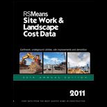 Means Site Work and Landscape Cost Data, 11