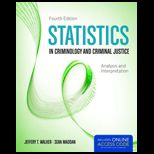 Statistics In Criminology And Criminal Justice With Access