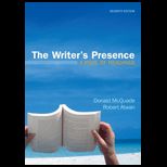 Writers Presence  A Pool of Readings