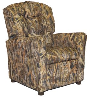 Lodge Kids Button Back Deluxe Recliner