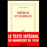 Therese Et Isabelle