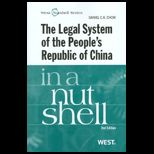 Legal System of the Peoples Republic of China in a Nutshell