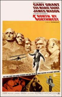 North by Northwest (Rare Reprint) Movie Poster