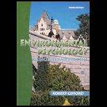 Environmental Psychology  Principles and Practice