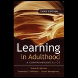 Learning in Adulthood  A Comprehensive Guide