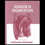 Behavior in Organizations (Study Guide)