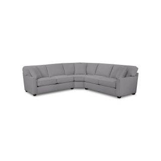 Possibilities Sharkfin Arm 3 pc. Left Arm Sofa Sectional, Cement